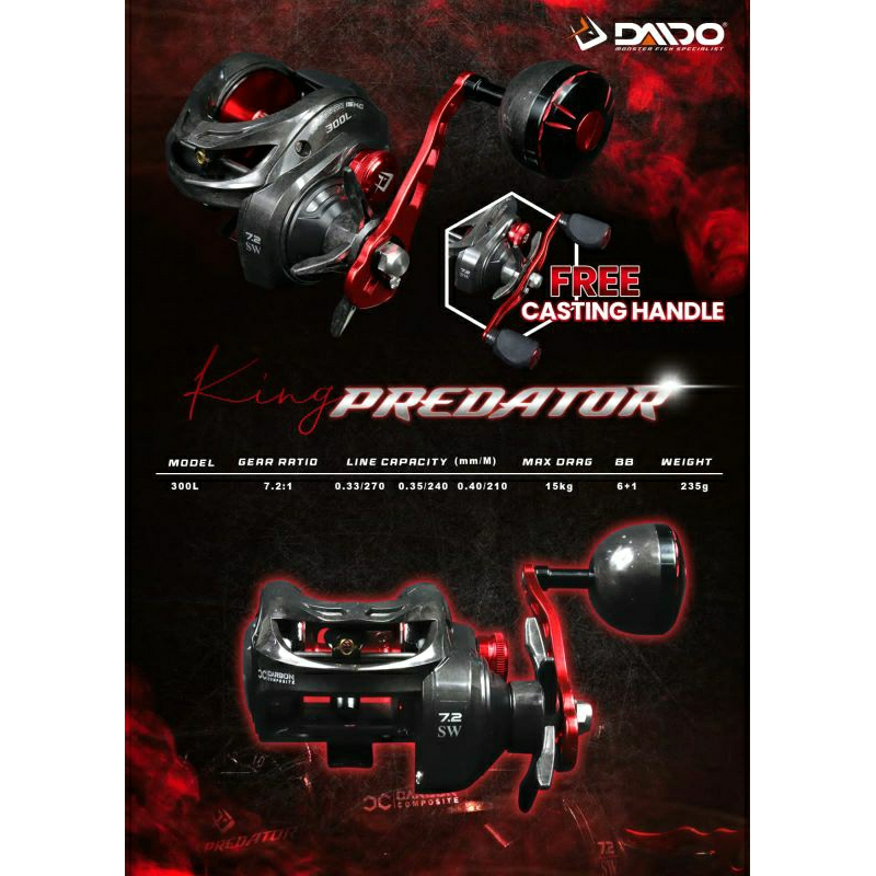 daido king predator - Best Prices and Online Promos - Jun 2026 | Shopee ...