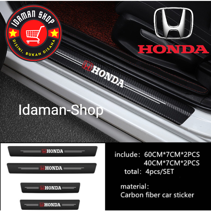 Honda HRV Car DOOR Footrest Protector STICKER (DOOR SILL PLATE ...