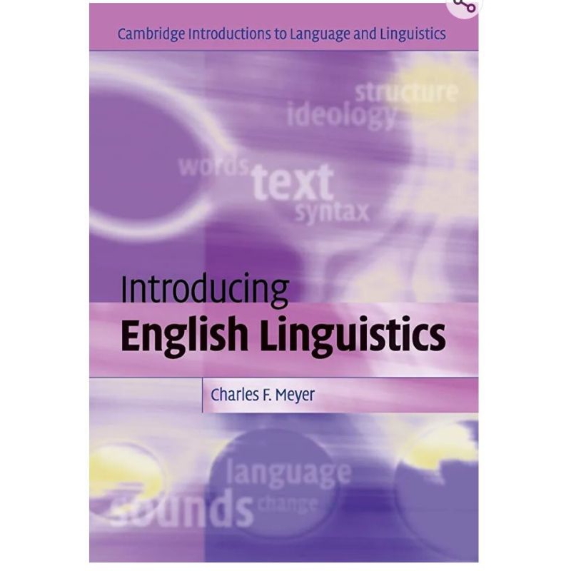 Introducing English Linguistics (Cambridge Introductions to Language ...
