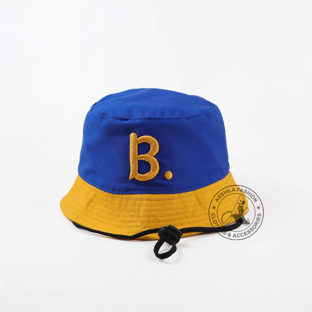 Bucket Hats For Girls Boys Embroidered Alphabet Initials A To Z 