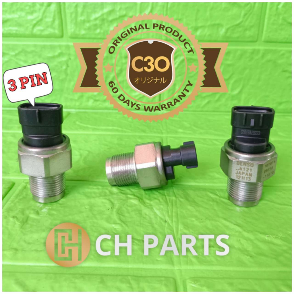 Original Innova Fortuner Hilux 2KD diesel 3 pin Commonrail Sensor ...