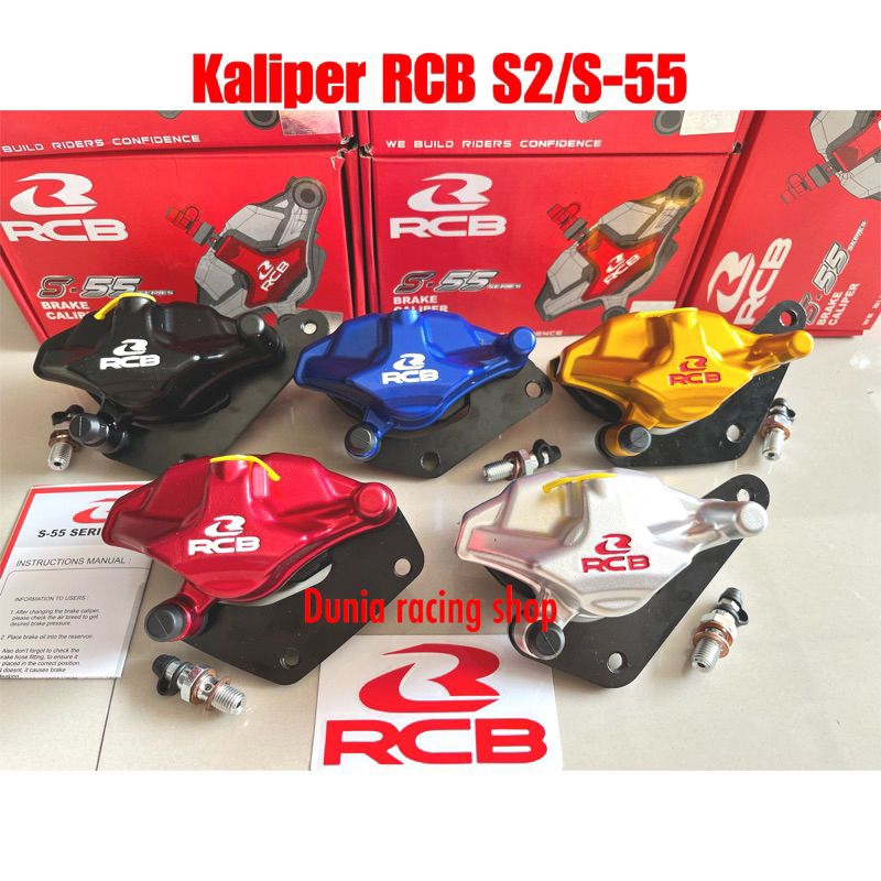 Rcb Caliper RCB Palababi S2 S55 Front and Rear Sonic 150 Nmax R15 ...