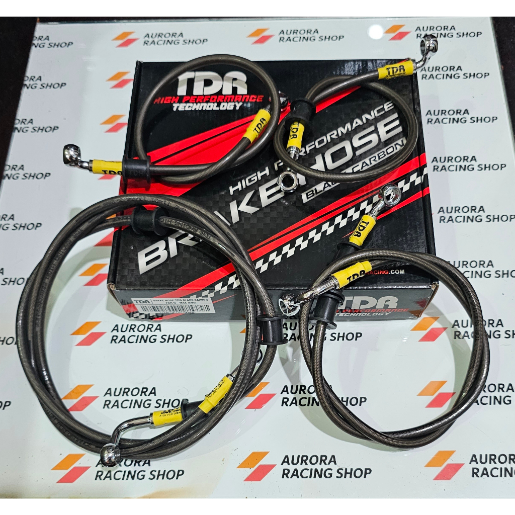 Tdr BLACK CARBON Brake Hose SET NMAX 155 ABS - ORIGINAL | Shopee ...