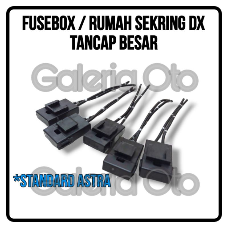 Fusebox/fuse Box - DX Fuse House Plug In Big ORIGINAL Motorcycle Car ...