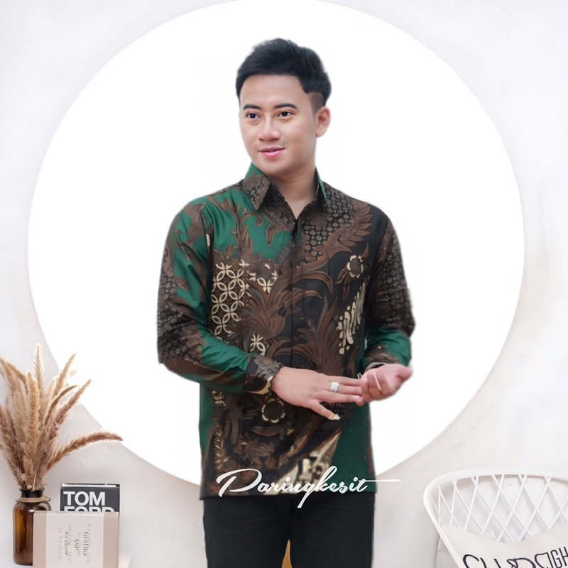 KEMEJA Eternal Men's BATIK Shirt BATIK Men's BATIK Shirt Short Sleeve ...