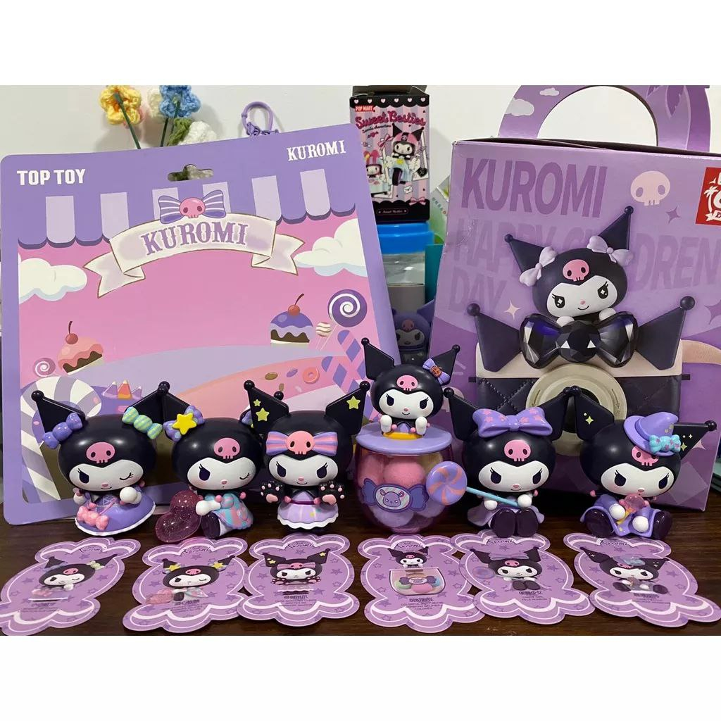 Yourstuff | Sanrio X MINISO KUROMI CANDY BLIND BOX FIGURE | Can Choose ...