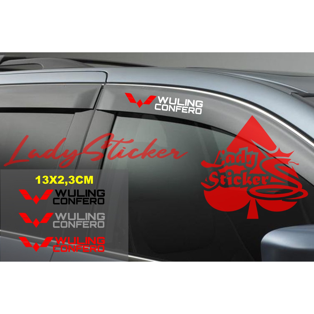 Cutting water gutter stickers, wuling confero car water gutter covers ...