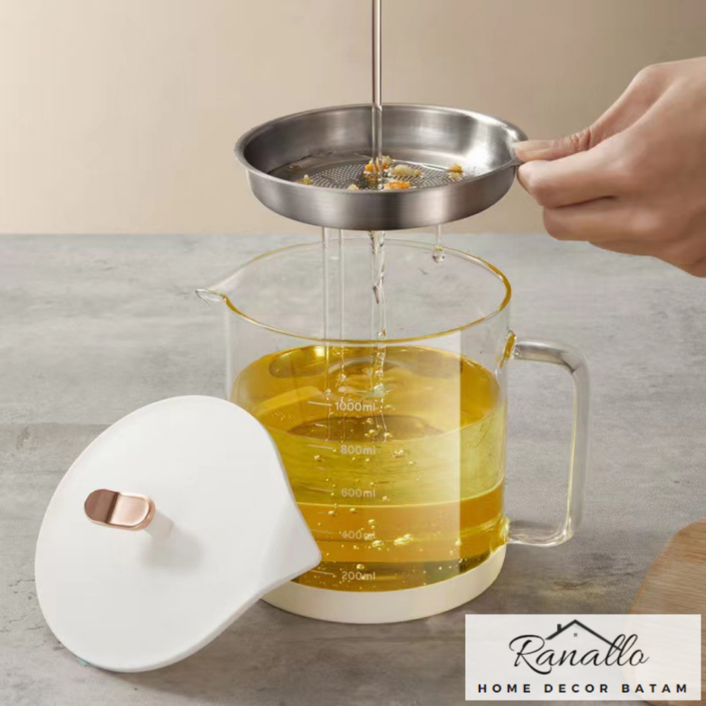 Kitchen Oil Pot (Oil Container) Shopee Philippines