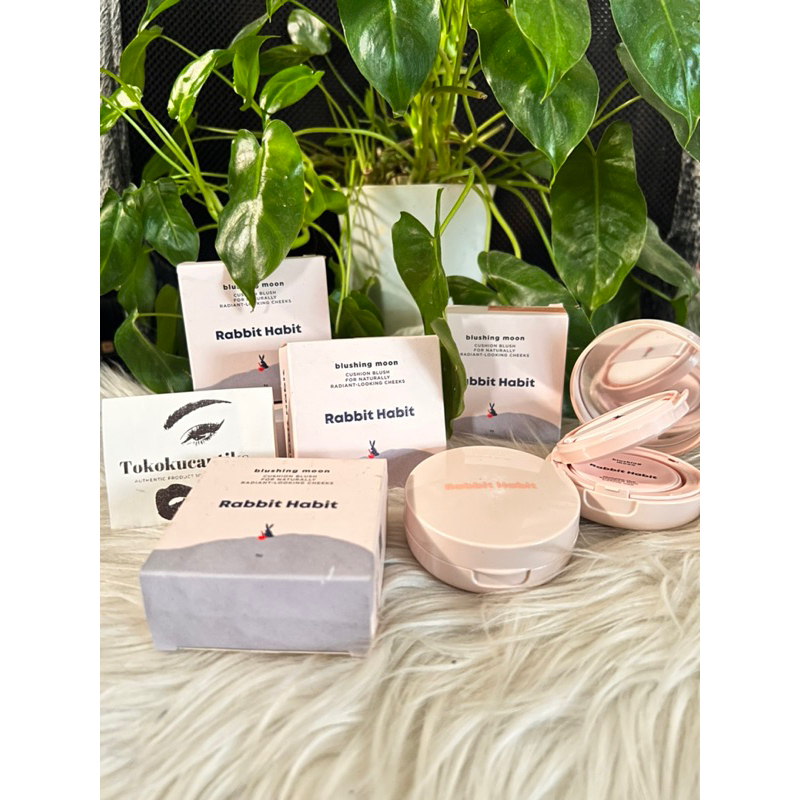 Rabbit Habit Blushing Moon BLUSH ON cushion ORIGINAL | Shopee Philippines