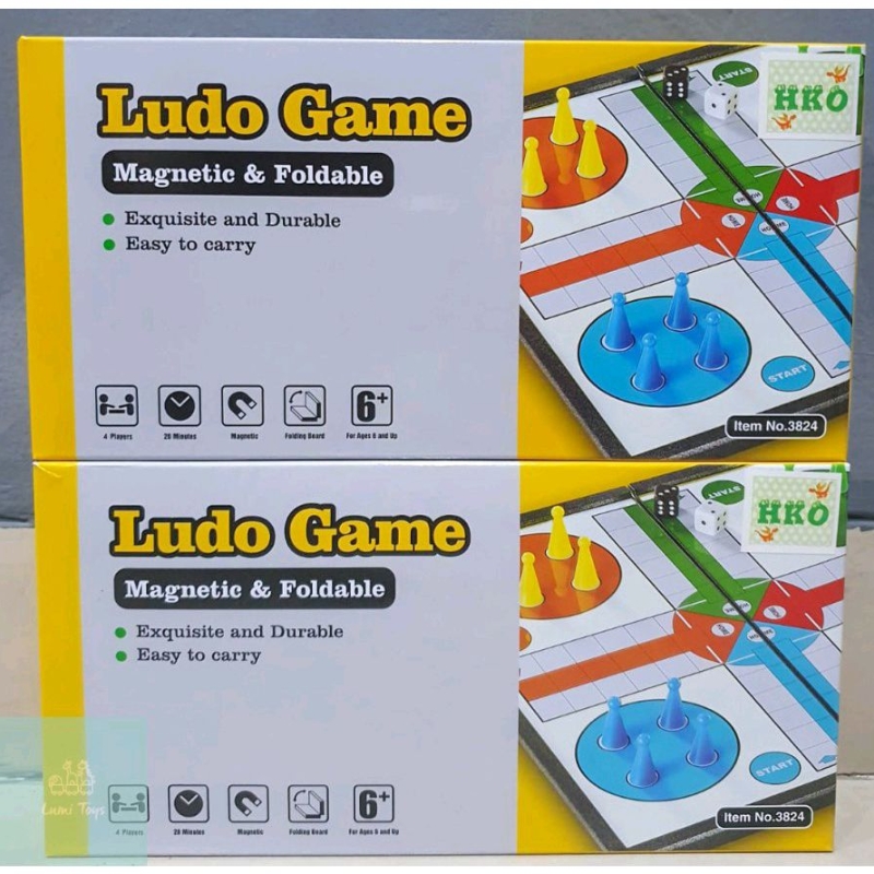 Ludo Magnetic And Foldable Family Game Board Game Kids Toys SS204 ...