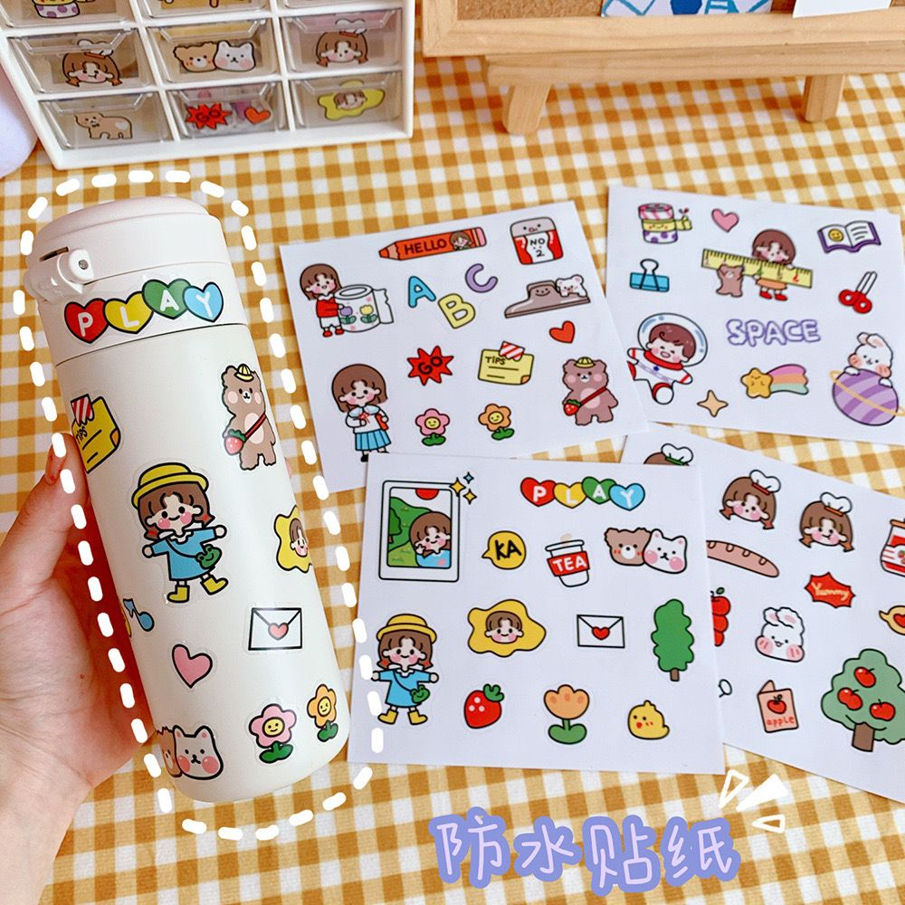 Cute DIY Diary Decoration Sticker | Shopee Philippines