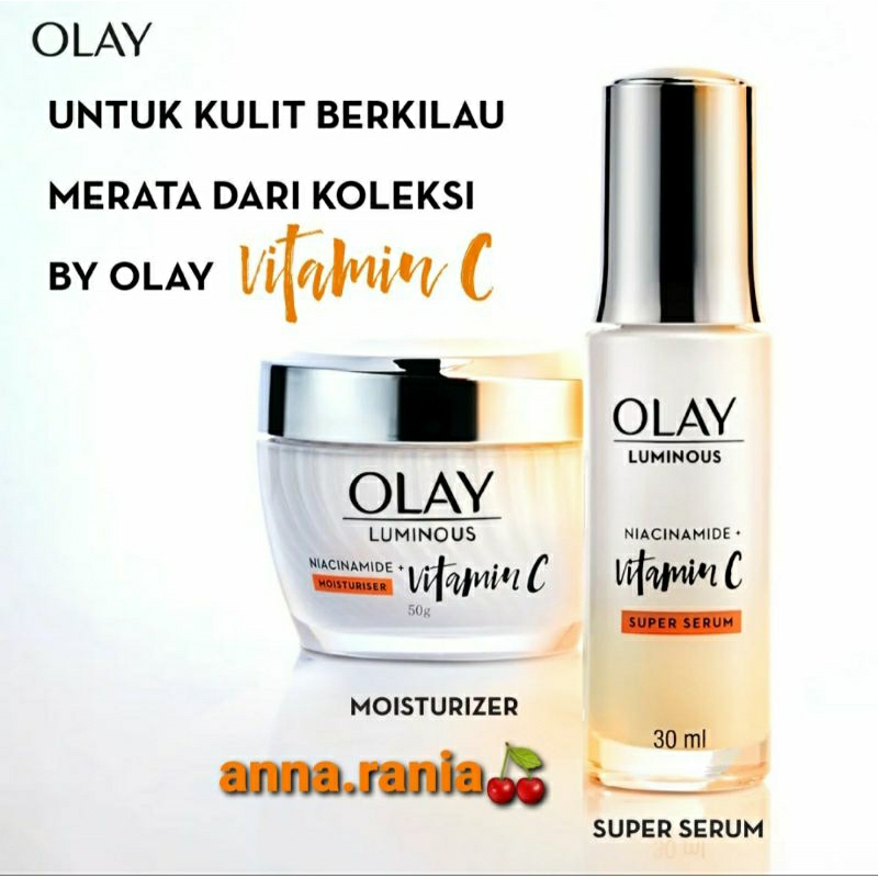 Olay Luminous Niacinamide+Vitamin C Moisturizing Cream Brightening Skin