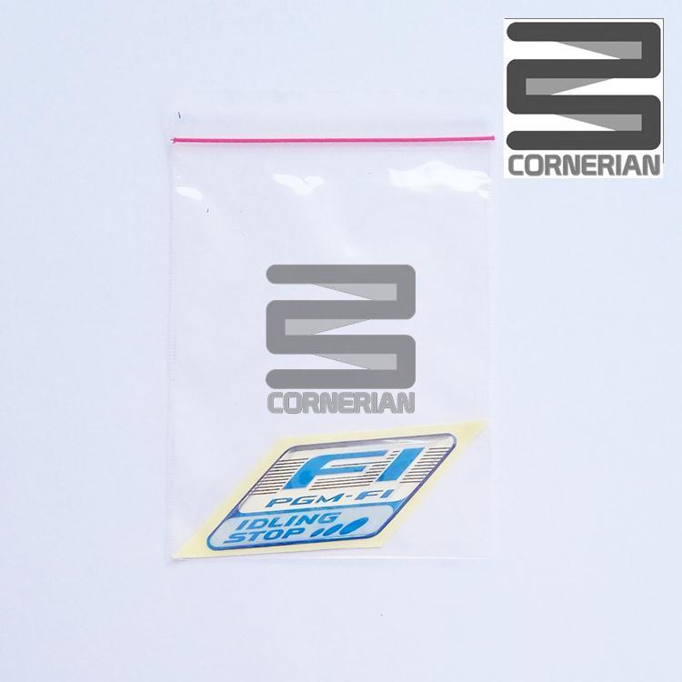 [75 Corner] Emblem ISS Idling Stop System F1 Honda PGM FI Label Patch