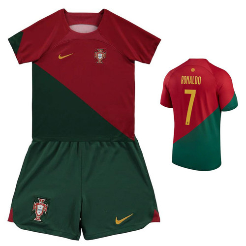 Portuguese Children's Jersey CR7 F27F 1-12 Years Old Ronaldo Children's