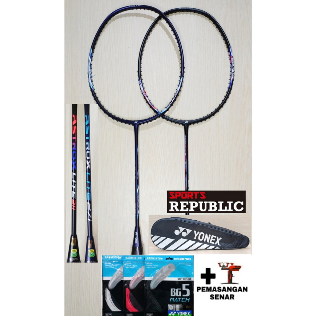 Yonex Astrox Lite 21i,27i, 37i,43i,45i Badminton Racket Original ...