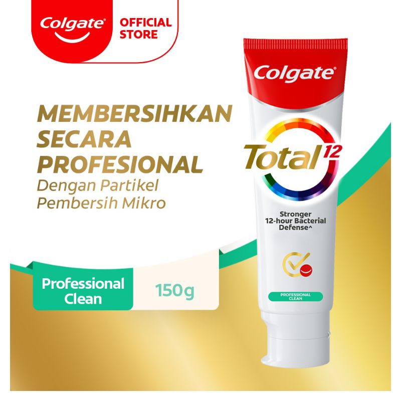 Colgate Total Professional Clean Gel Toothpaste 150g - Toothpaste ...