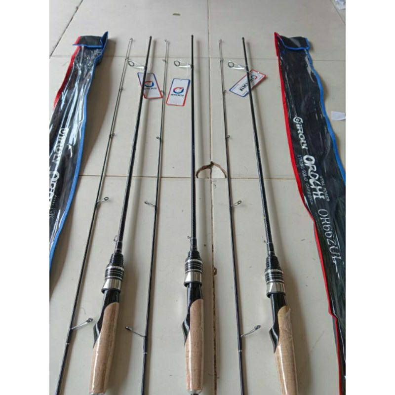 Iroly orochi ULTRALIGHT 198cm+ 210cm solid carbon fishing rod | Shopee ...