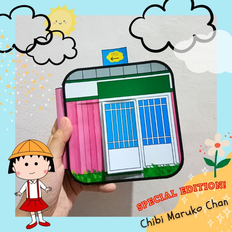 CHIBI MARUKO CHAN PAPER DOLL BOOK BUSY BOOK QUITE BOOK TOCA BOCA MARUKO ...