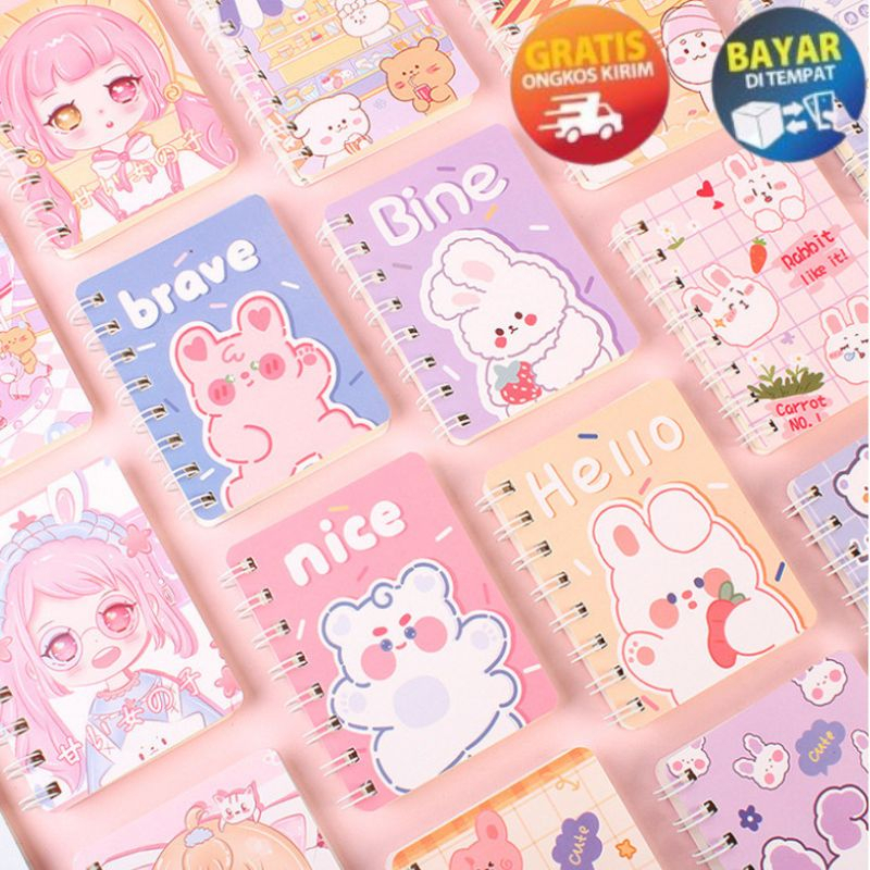 Mikado - KP115 MINI A7 NOTEBOOK CARTOON MOTIF A7 NOTEBOOKING MINI ...
