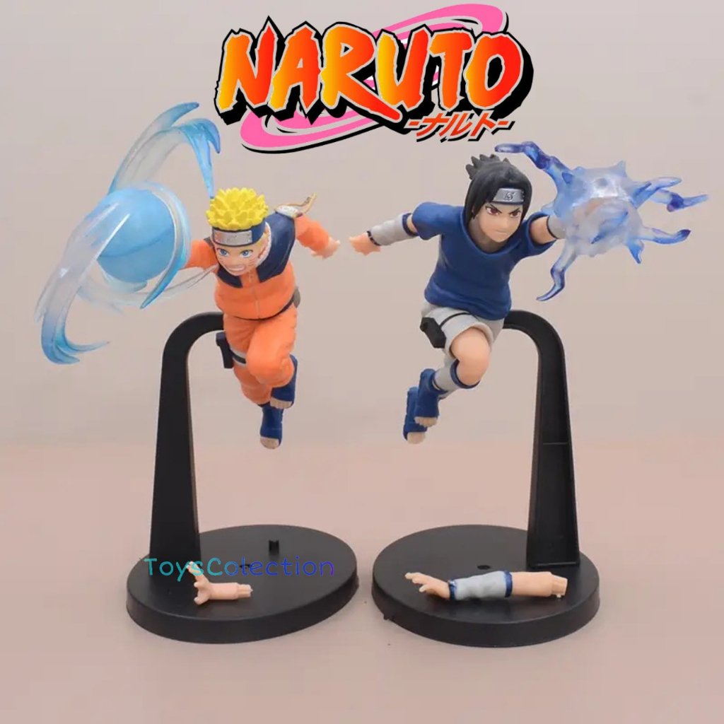 Naruto SASUKE RASENGAN CHIRPING BATTLE ACTION FIGURE VER. Topper CAKE ...