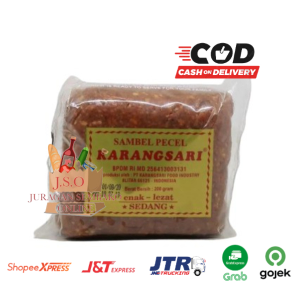 Karangsari Karangsari Pecel Sambal 200g | Shopee Philippines