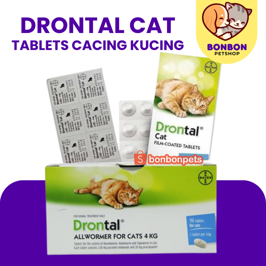 Drontal CAT Original Original CAT Medicine For Children Kitten Powerful
