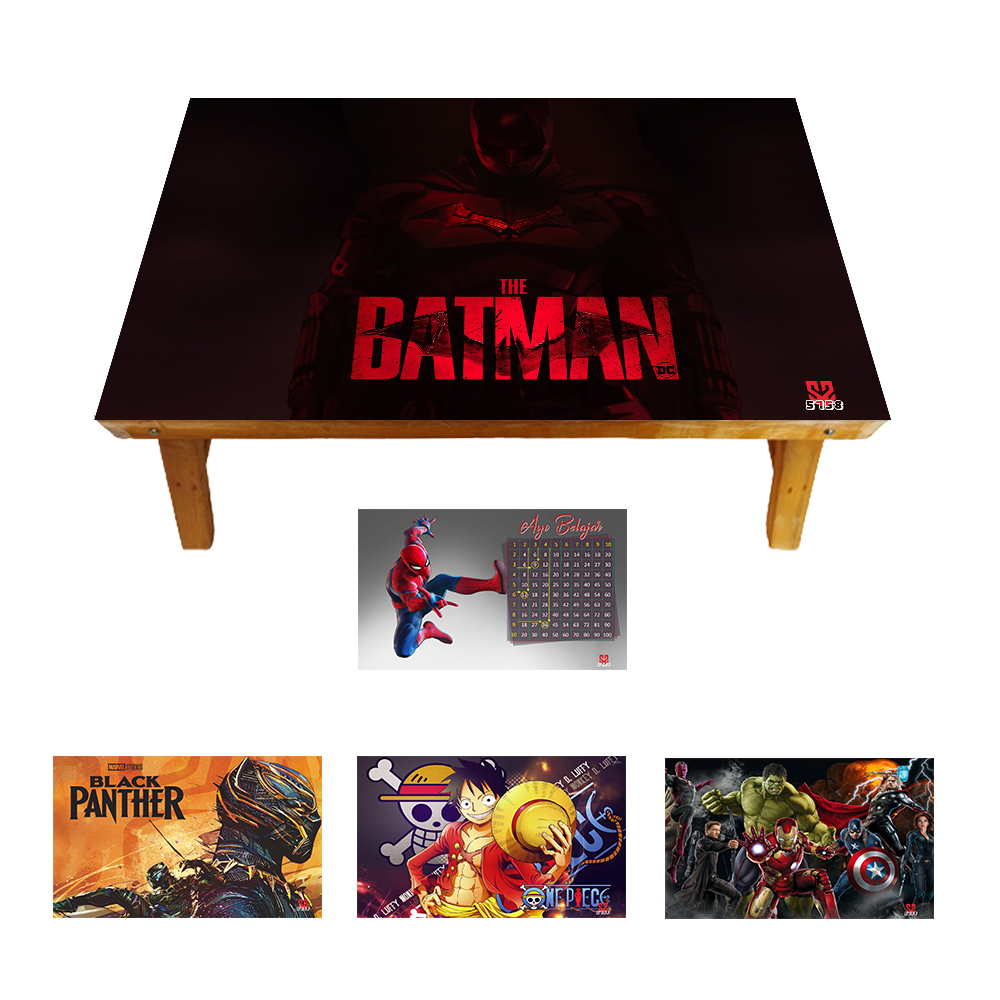 One Piece Children's Study Table The Flash Wolverine Superman Batman ...