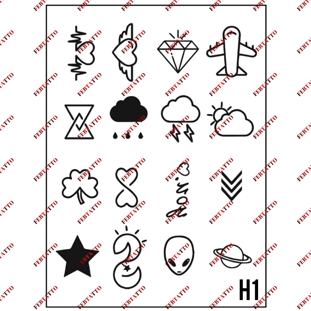 Latest Small temporary Tattoos Aesthetic Minimalist Tattoos Small