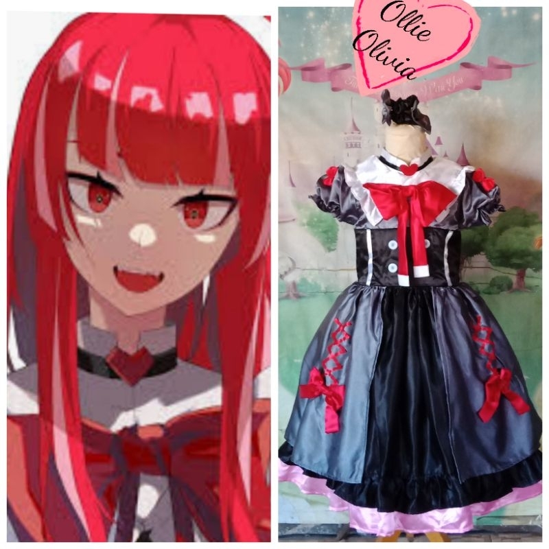 Ollie Olivia Hololive Koistum Cosplay Vtub Kureji Ollie Olivia Shopee