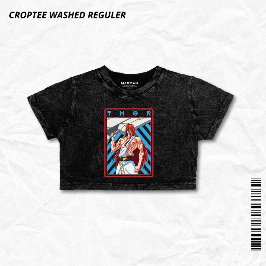 Madman Croptee Washed ANIME RECORD OF RAGNAROK 