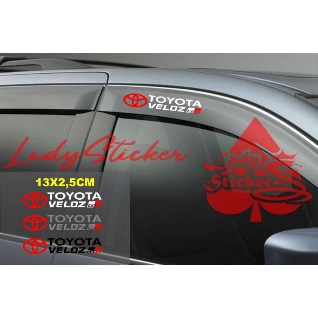 Cutting sticker gutter air veloz gr kanji japan sticker cover gutter ...