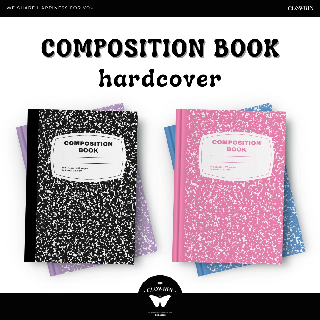 Composition BOOK - HARDCOVER | Shopee Philippines