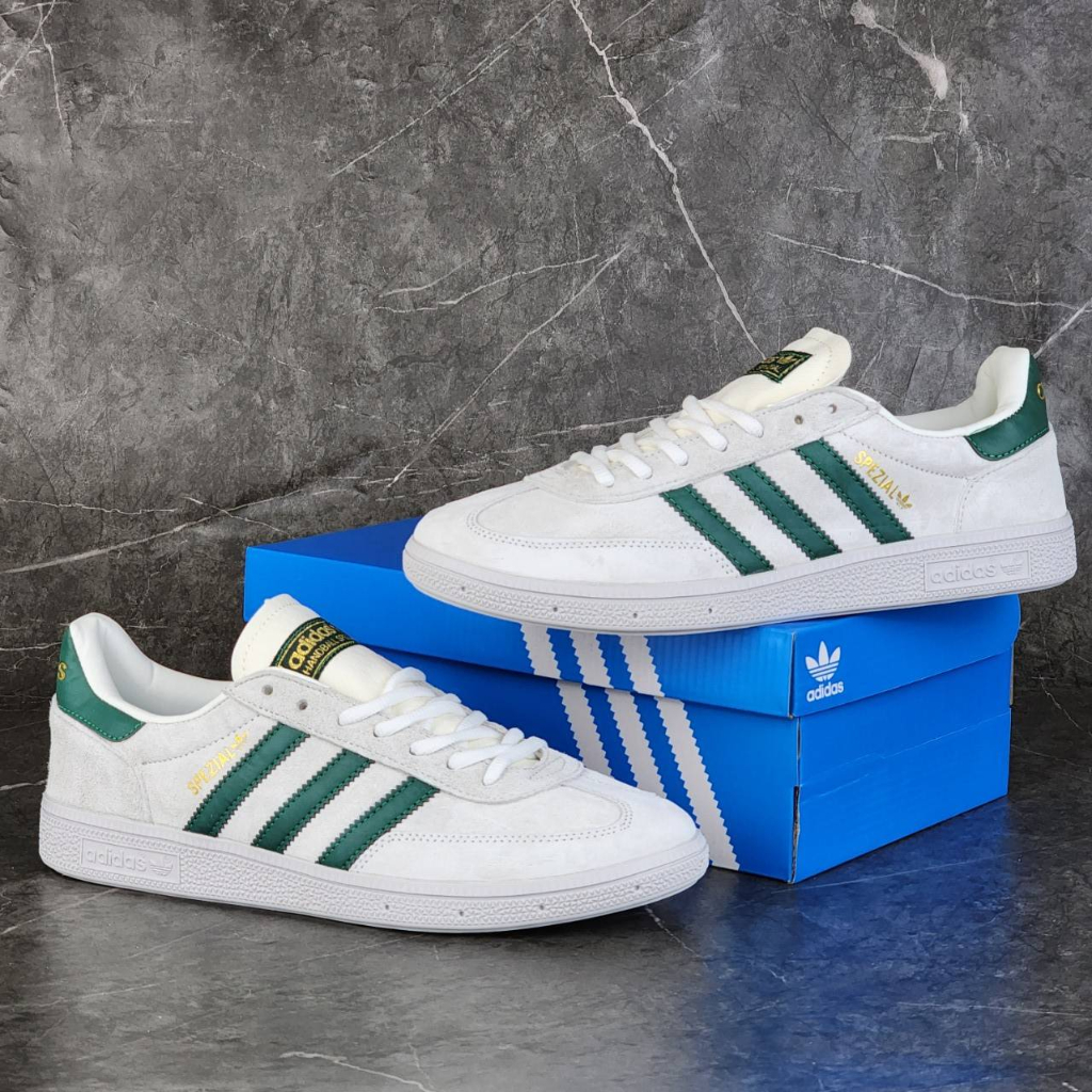Adidas Spezial White Green Shoes Made In Vietnam | Shopee Philippines
