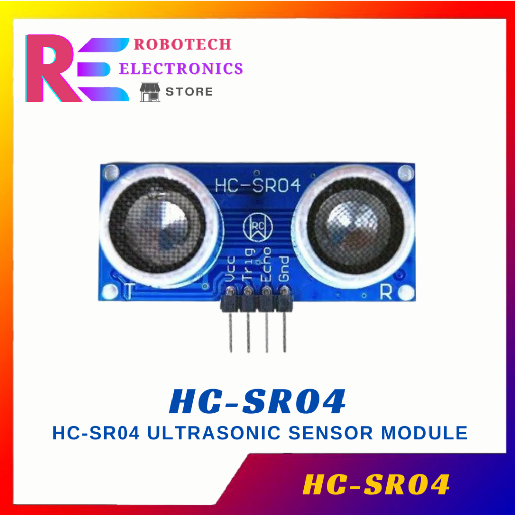 Hc-sr04 Ultrasonic Distance Measuring Sensor Module for Arduino ...