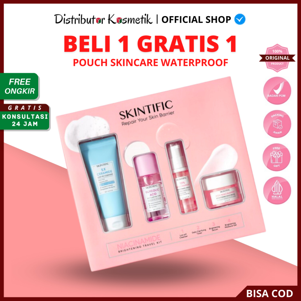 Free GIFT] SKINTIFIC 5X Ceramide Travel Kit Skincare Package ...