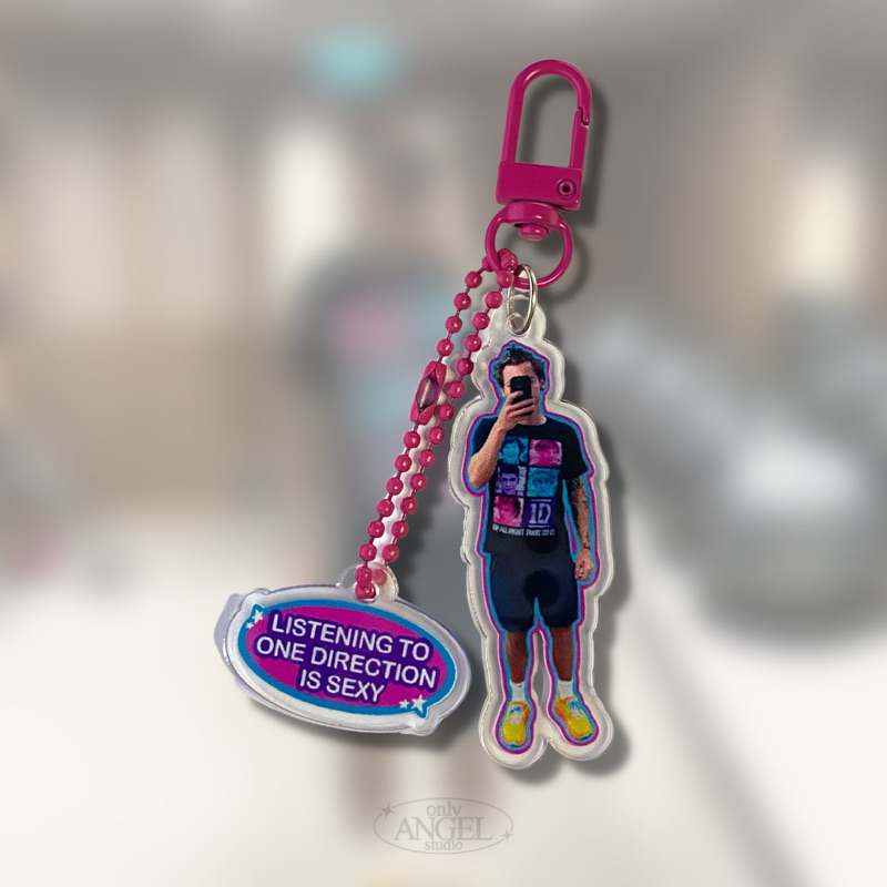 One DIRECTION KEYCHAIN | Harry Styles - Listening to 1D is Sexy! | Only ...