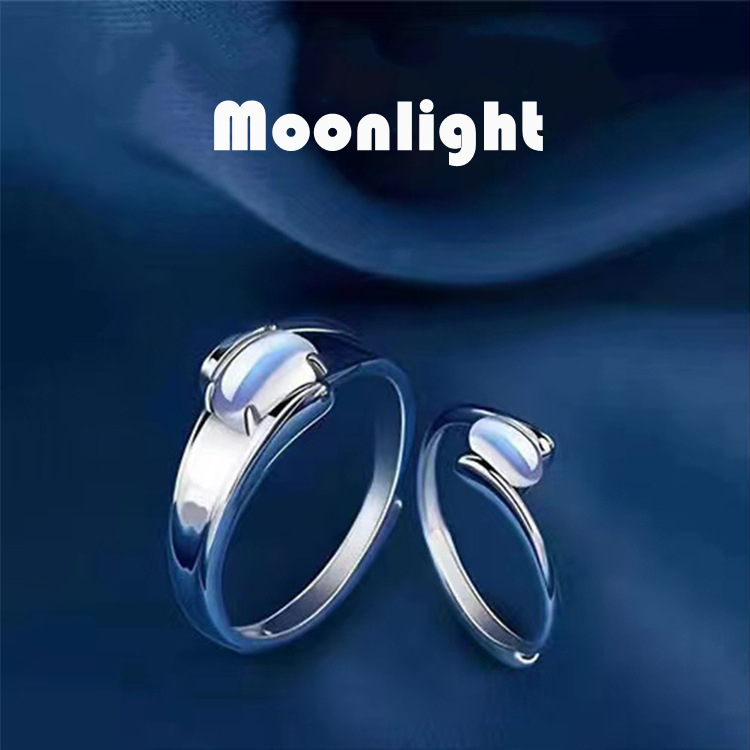 NEW COUPLE RINGS-PAIR-moonlight, NEW model couple rings, mixed titanium ...