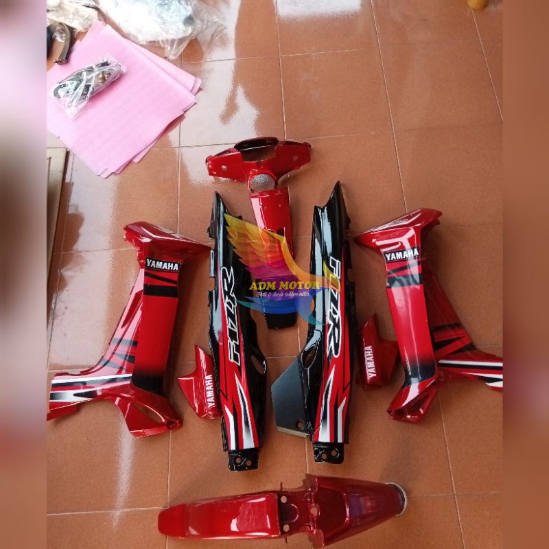 HITAM MERAH Fiz R special edition Smooth Body fullset Package Red Black ...