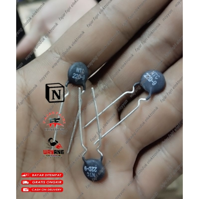 NTC 22D-9 Temperature resistor Thermistor 22 ohm | Shopee Philippines