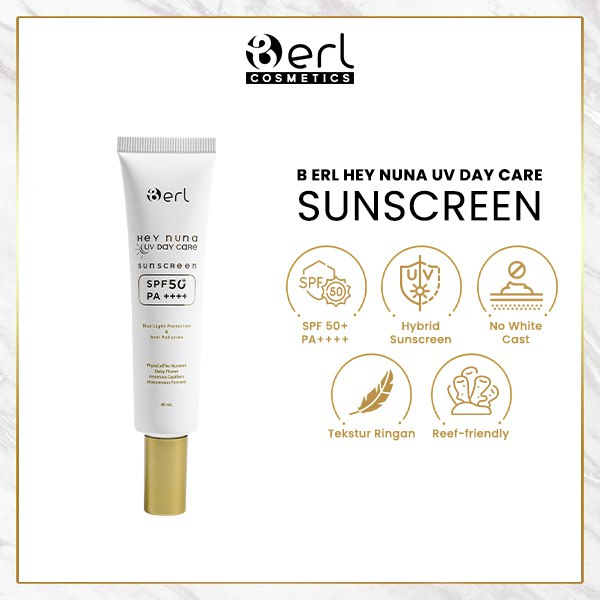 MATAHARI B Erl Hey Nuna UV Day Care Sunscreen SPF 50 PA ++++ Face ...