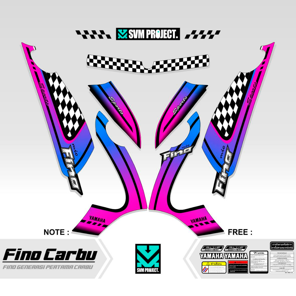 Stripping FINO MOTIF 12th/FINO LAMA// FINO Sticker/FINO Sticker Current ...