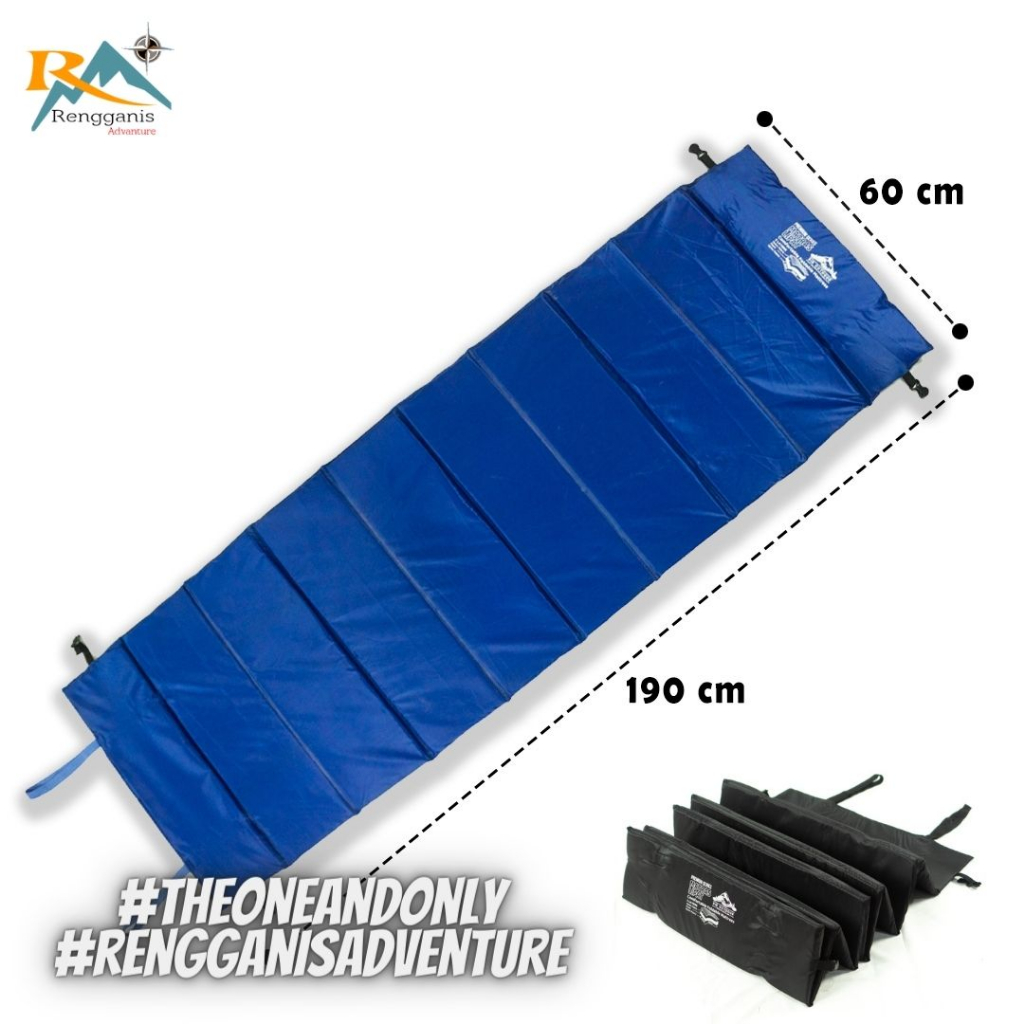 3layer Camping Folding Mat Mountain Camping Bed Mat Shopee Philippines