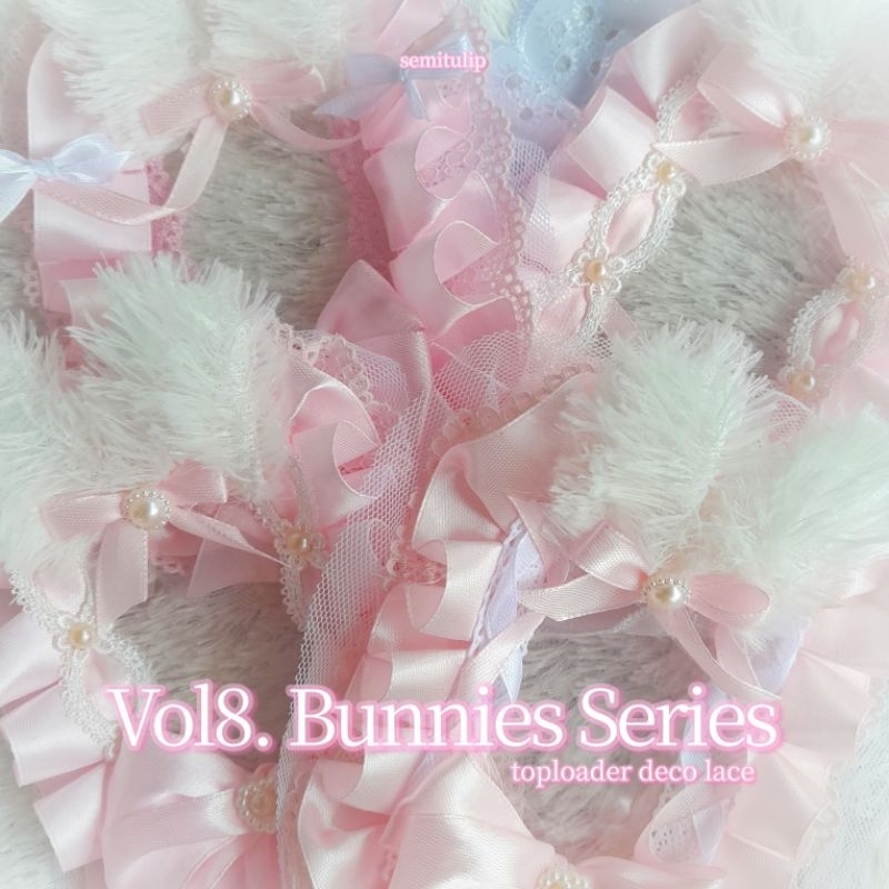 Vol8. Bunnies Series | Toploader deco lace ribbon by semitulip | Shopee ...