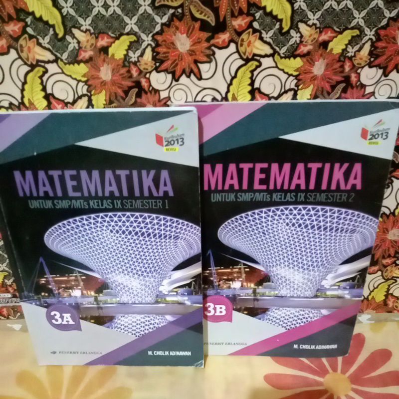 Mathematics 3A 3B SMP MTS Grade 9ix 3 | Shopee Philippines