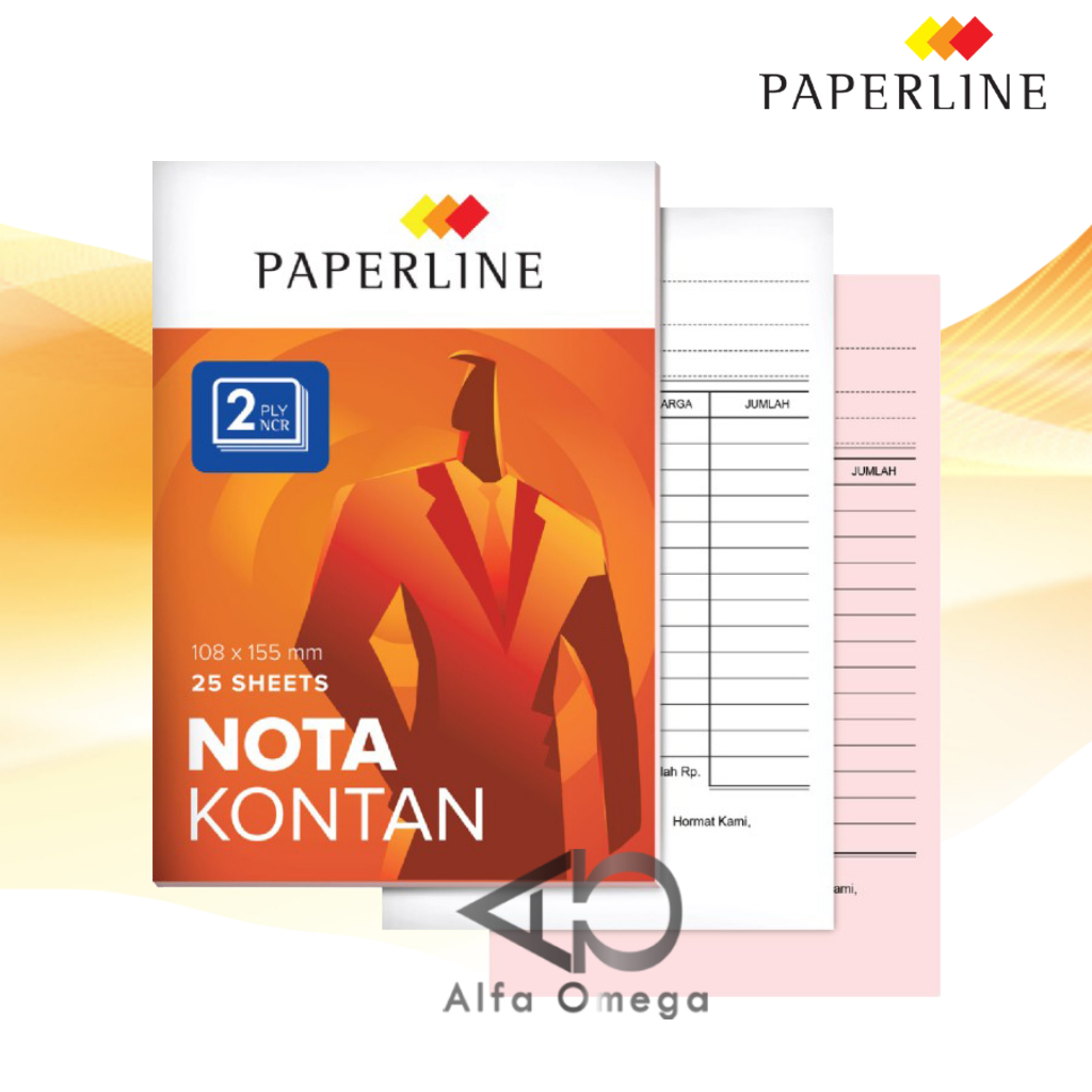 Paperline Small Receipt Cash Note Book 2 ply NCR Duplicate | Shopee ...