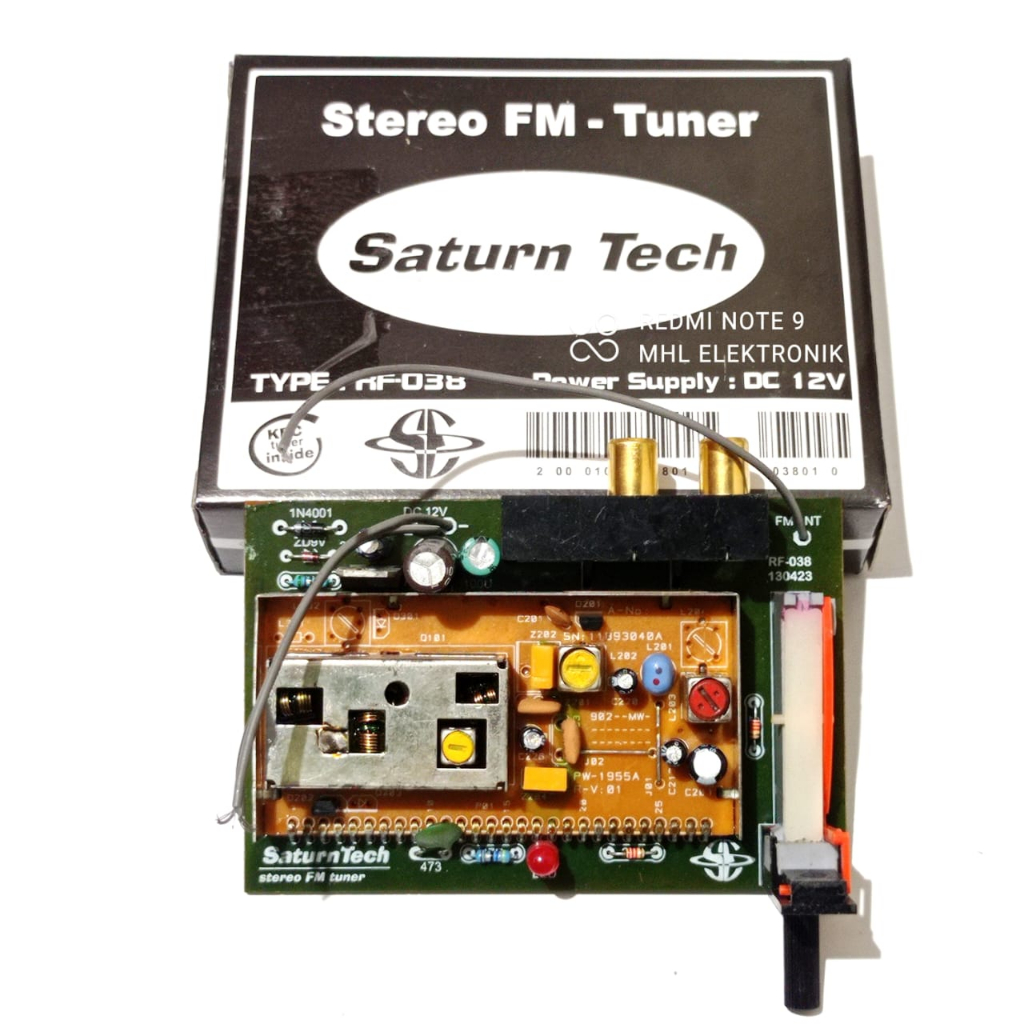 Saturntech Stereo Fm Tuner Kit Fm Inside RF038 Shopee Philippines