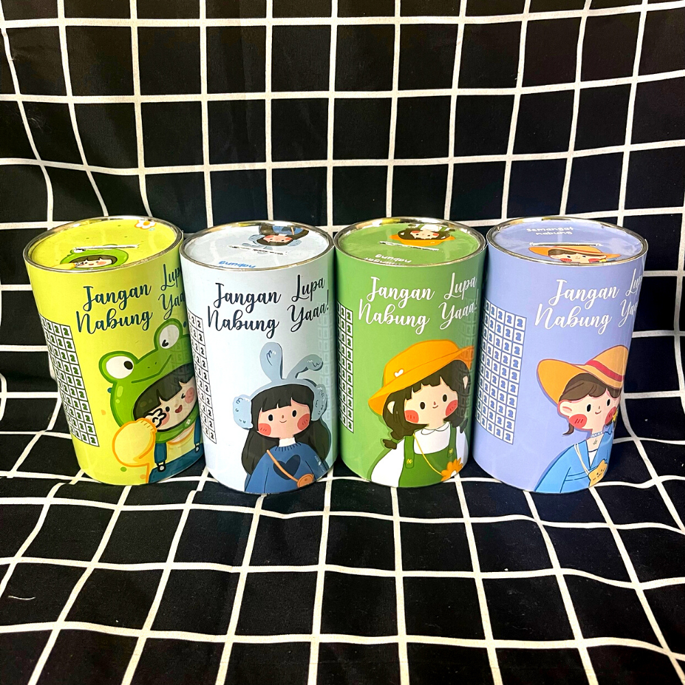 Viral Target Piggy Bank Viral Savings Open Close Aesthetic Cartoon