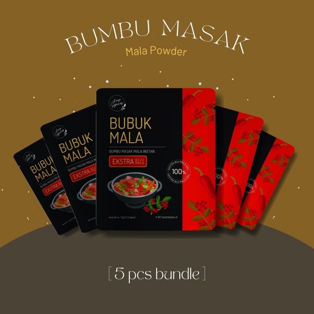 Raya Spices - Instant Mala Cooking Seasoning - Mala Powder - Mala ...