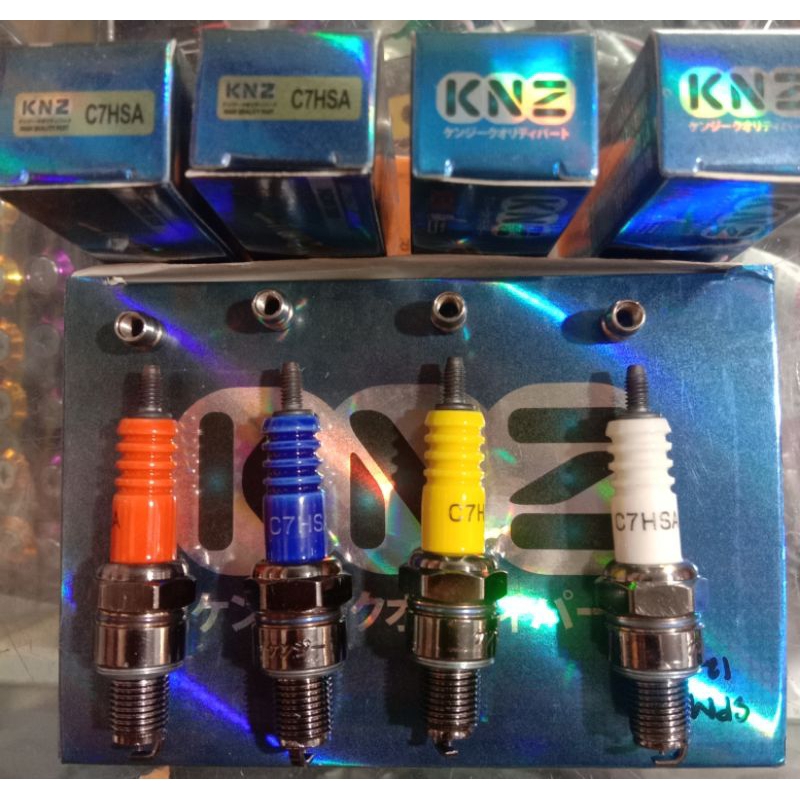 Original iridium racing Spark Plugs C7 grand supra mio vega etc ...