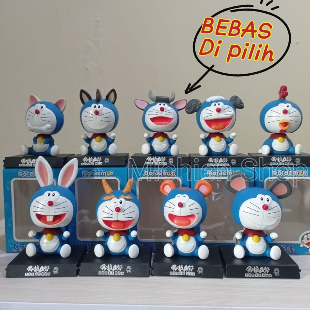 Doraemon Bobble Head Car Dashboard Display Figure Toy | Shopee Philippines